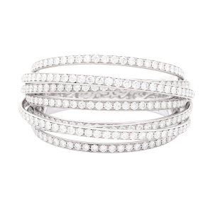 De Grisogono white gold and diamonds important bracelet, “Allegra” collection.