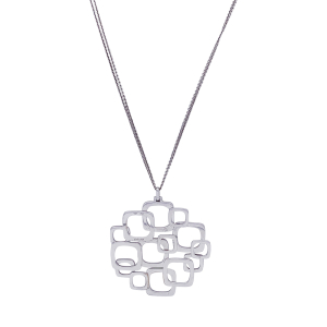Collier Dinh Van, "Surimpression, or blanc.
