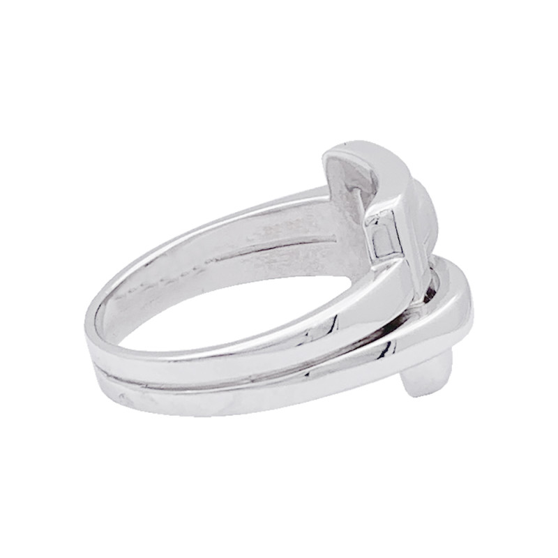 Boucheron white gold ring, "Déchaînée" collection.