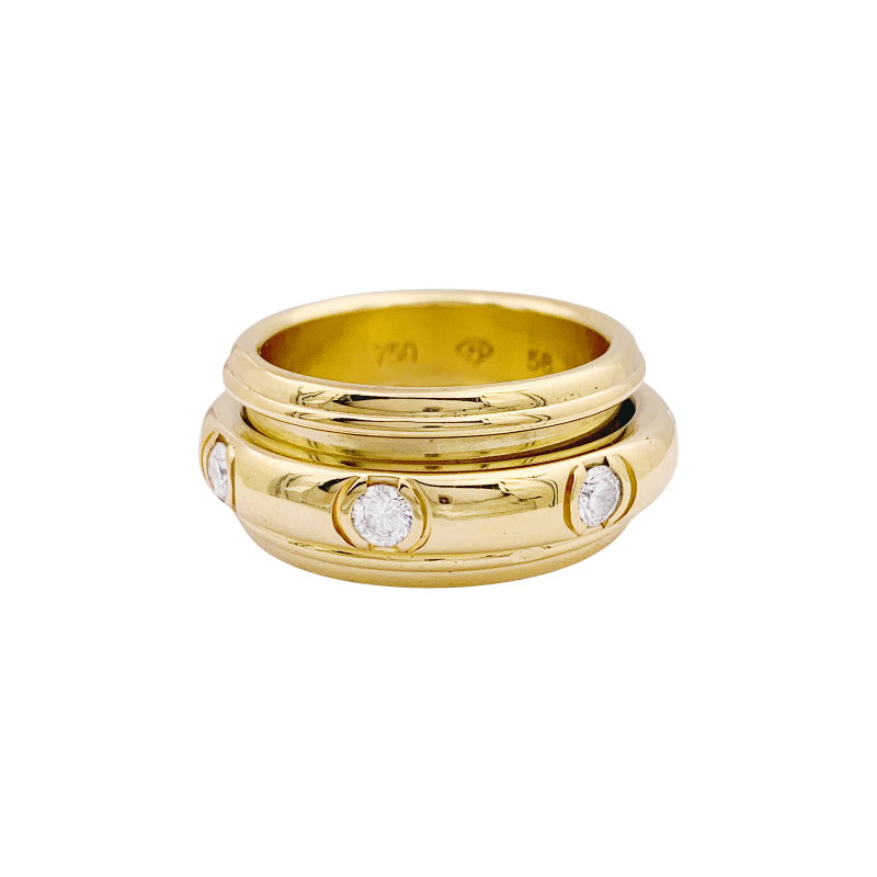 Bague Piaget "Possession" or jaune, diamants.