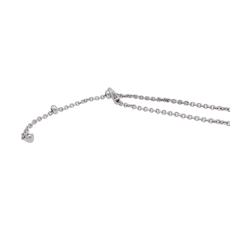 White gold Bulgari chain.