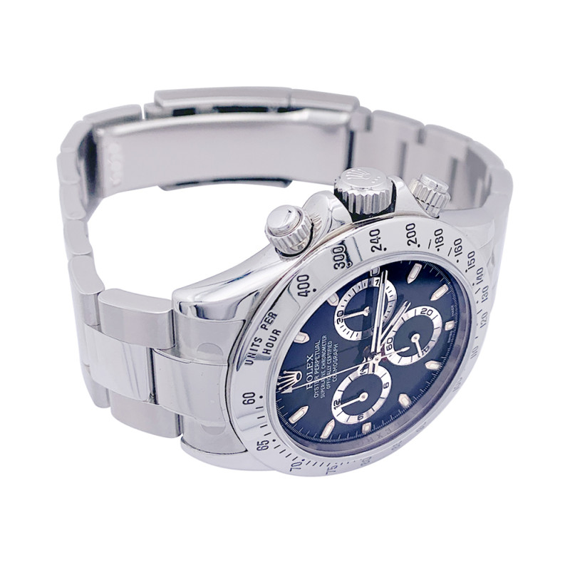 Montre Rolex, "Cosmograph Daytona", acier.