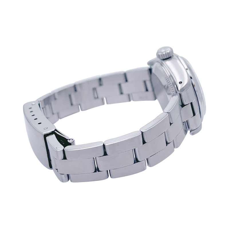 Rolex steel watch, "Oyster Perpetual Date" collection.
