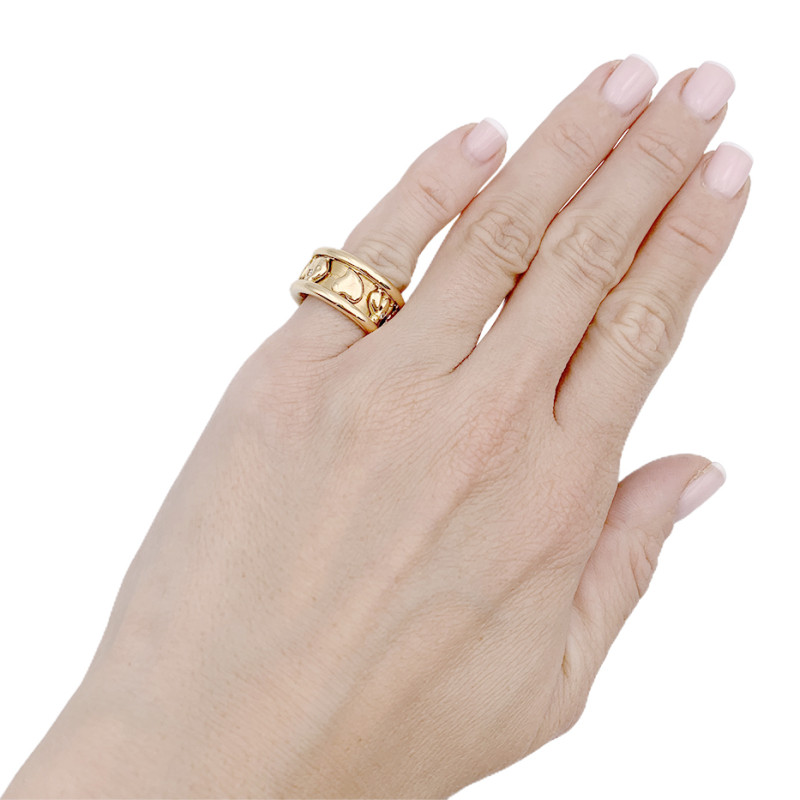 Bague Dior, "Gri-Gri", or jaune, diamants.