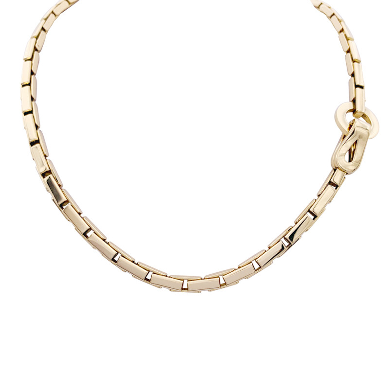 Collier Cartier, "Agrafe", or jaune.