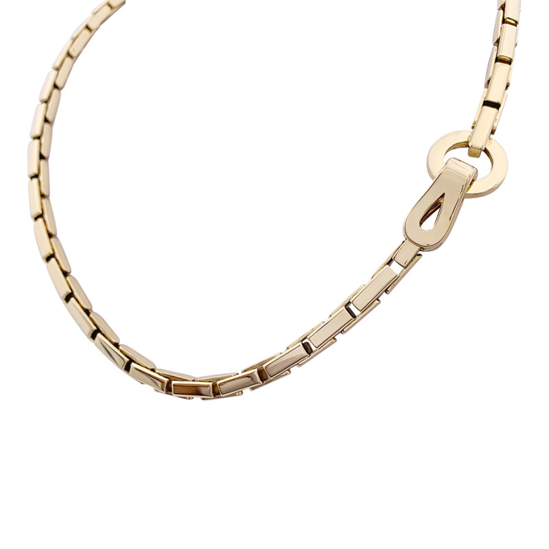 Collier Cartier, "Agrafe", or jaune.