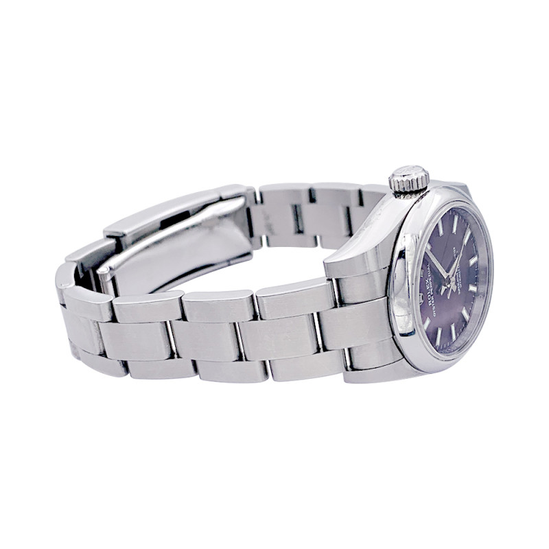 Rolex steel watch, "Oyster Perpetual" collection.