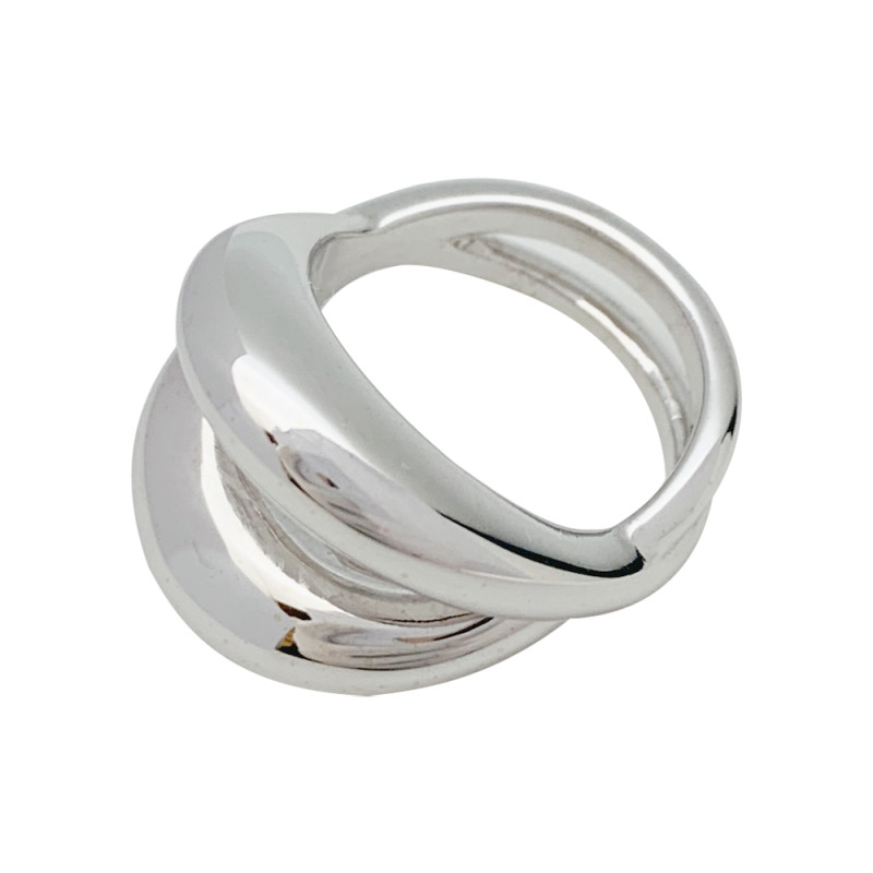 Bague Mauboussin, "Twins", or blanc.
