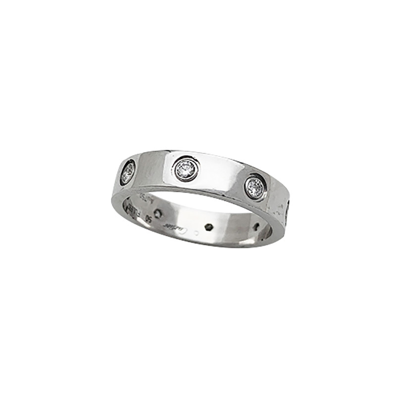 Cartier gold ring, "Love" collection.