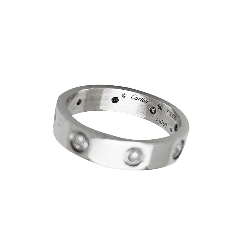 Cartier gold ring, "Love" collection.