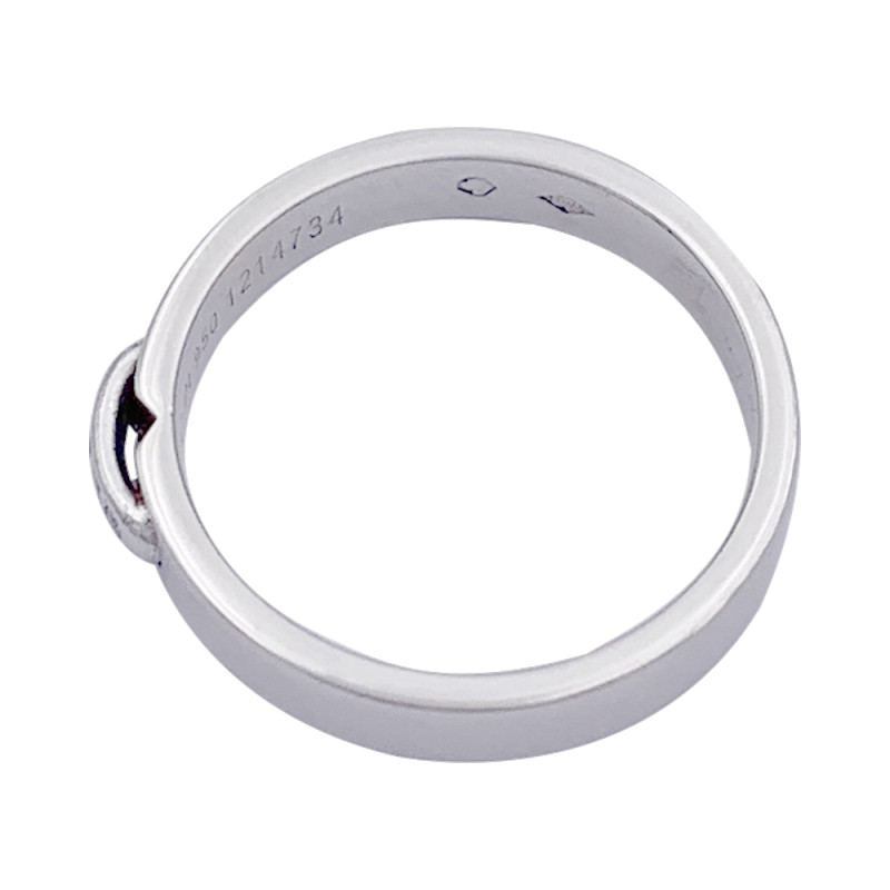 Chaumet platinum ring, "Alliance Liens Evidence" collection.