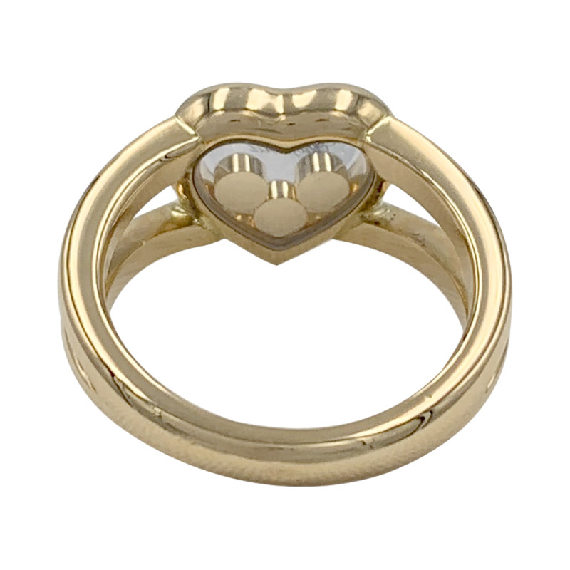 Bague Chopard, "Happy Diamonds", or jaune, diamant.