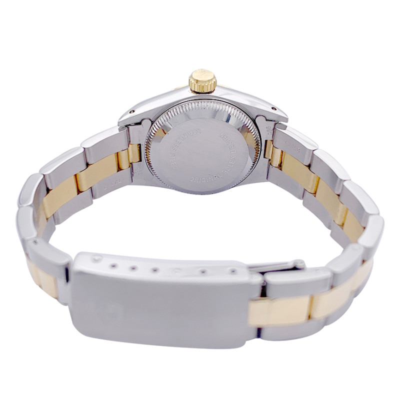 Rolex steel and yellow gold watch, "Oyster Perpetual".
