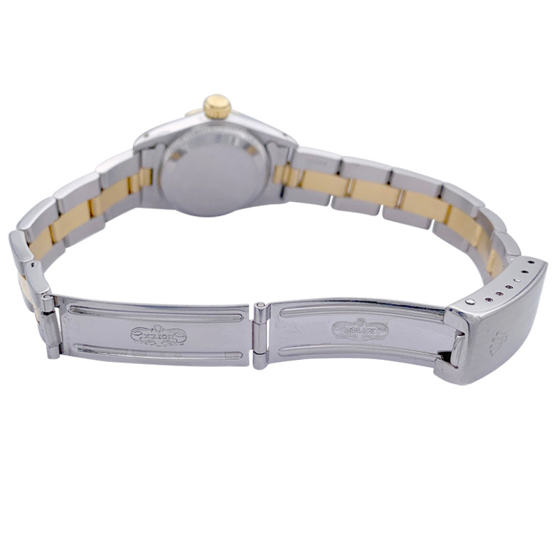Rolex steel and yellow gold watch, "Oyster Perpetual".