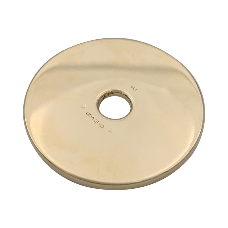 Pendentif Dinh Van, "Pi Chinois", or jaune, onyx.