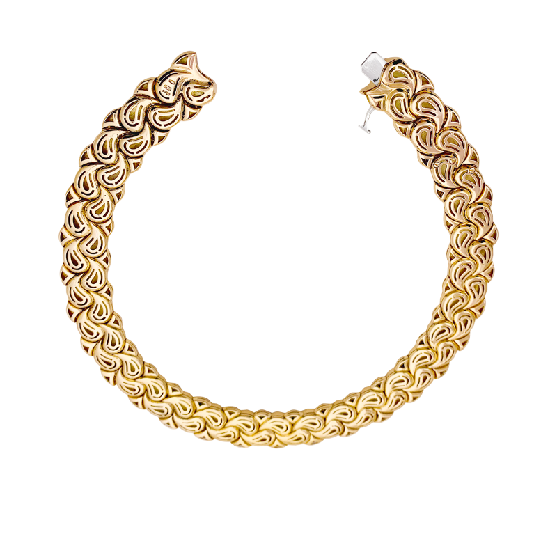Chopard "Casmir" necklace, gold, diamonds.